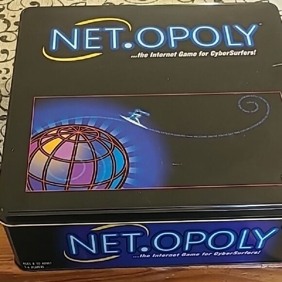 NET.OPOLY Board Game Tin - Picture 1 of 16
